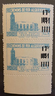 Algérie, Colis Postaux Variétés Sans Surcharge Et Immeuble Disparu MNH, Neuf** Voir Description/photos - Parcel Post