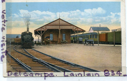 - WEBSTER - ( Massachusetts ), RAILROAD STATION, Train, Locomotive à Vapeur, Peu Courante, écrite, 1918, TBE, Scans. - Autres & Non Classés