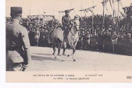 Le Général Gouraud à La Fête De La Victoire 14 Juillet 1919 à Paris - Personnages