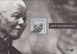 South Africa SA 2014 Nelson Mandela Nobel Peace Prize Laureate, Commemoration Folder With Stamp / Mini Sheet MNH** P59 - Briefe U. Dokumente