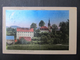 AK SCHÖNA Reinhardtsdorf A. Alufolie !! 1910  /   D*48095 - Schöna