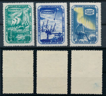 Russia 1958,  International Geophysical Year;Mi#2103A-05A,MNH.Stamp 2105A Have Small Defect On Glue Side(see Foto). - Ungebraucht