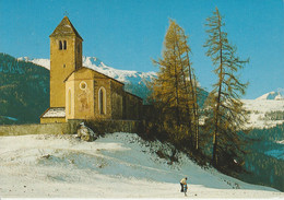 (CH886) LANTSCH / LENZ . MARIENKIRCHE MIT PIZ BEVERIN - Bever