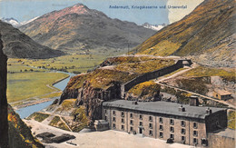 Andermatt Kriegskaserne Und Urserental - Andermatt