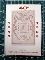 Tessera Società Ciclistica 'Pietro Fossati' Novi Ligure 1986 - Membership Cards