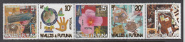 2003 Wallis & Futuna Art Postal Complete Strip Of 5 MNH - Neufs