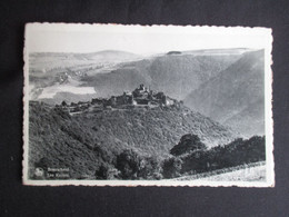 CP LUXEMBOURG (M18) BOURSCHEID (2 Vues) Les Ruines Années 50 - Burscheid