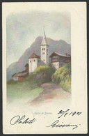 EGLISE DE STALDEN 1901 Old Postcard (see Sales Conditions) 03539 - Stalden