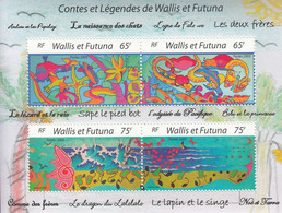 2005 Wallis & Futuna Folklore Legends Stories Contes Souvenir Sheet MNH - Neufs