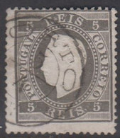 1871. Luis I. 5 REIS Perforated 13½. (Michel 34xC) - JF413792 - Usado