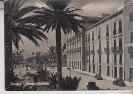 TRAPANI PIAZZA MATTEOTTI VG 1952 PIEGHINA - Trapani