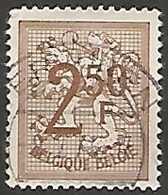 BELGIQUE N° 1544 OBLITERE - 1977-1985 Zahl Auf Löwe (Chiffre Sur Lion)