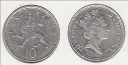 Grande Bretagne Ten Pence 1995 10p UK  KM#938 - 10 Pence & 10 New Pence