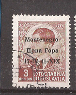 2021-03 -01 ITCGOK   1941 ITALIA MONTENEGRO OCCUPAZZIONE ERROR -P- EXCELLENT QUALITY FOR THE COLLECTION  USED - Montenegro