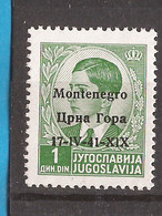 2021-03 -01 ITCGOK   1941 ITALIA MONTENEGRO OCCUPAZZIONE EXCELLENT QUALITY FOR THE COLLECTION  MNH - Montenegro