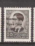 2021-03 -01 ITCGOK   1941 ITALIA MONTENEGRO OCCUPAZZIONE EXCELLENT QUALITY FOR THE COLLECTION  MNH - Montenegro