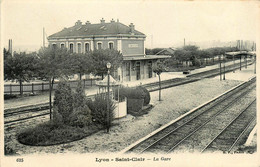 Lyon * St Clair * La Gare * Ligne Chemin De Fer Du Rhône - Lyon 4