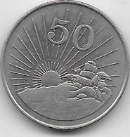 Zimbabwe - 50 Cents - 1980 - TTB - Zimbabwe