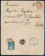 1875 Jan. 12. Ajánlott Levél Színesszámú 5kr + Réznyomat 10kr Vegyes Bérmentesítéssel "BRASSÓ" - "TORDA" Kiállítási Dara - Otros & Sin Clasificación