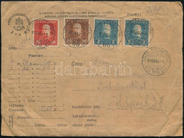 1916 K.u.k. Feldpost Pénzeslevél 54h Bérmentesítéssel "TP 68" - Autres & Non Classés