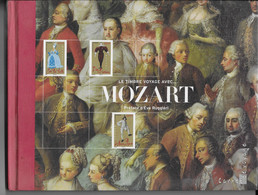 Carnet Voyage Mozart N°4010 - TB - Autres & Non Classés