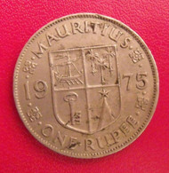 Ile Maurice. Mauritius. One Rupee 1975 - Mauricio