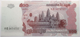 Cambodge - 500 Riels - 2002 - PICK 54a - NEUF - Kambodscha