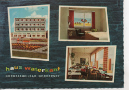 Cpa.Royaume-Uni.Norderney.haus Waterkant.3 Vues.1964 - Autres & Non Classés