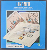 Lindner ENSZ New York Zászló Sorok 1997-2007 Falcmentes Előnyomott Albumlapok új állapotban - Andere & Zonder Classificatie