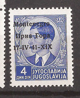 2021-03 -01 ITCGOK   1941 ITALIA MONTENEGRO OCCUPAZZIONE EXCELLENT QUALITY FOR THE COLLECTION  MNH - Montenegro