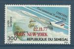 Senegal Aerien YT 159 (PA) " Concorde, Paris New York " 1977 Neuf** - Senegal (1960-...)