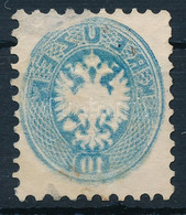 O 1864 10kr Gépszínátnyomattal (papírelvékonyodás) / With Machine Offset (thin Paper) - Other & Unclassified