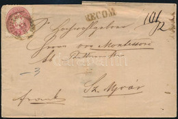 1865 Ajánlott Levél 5kr Bérmentesítéssel - Other & Unclassified