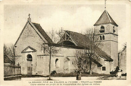 Trucy Sur Yonne * Grande Pitié Des églises De L'yonne * Carte Vendues Au Profit De Restauration églises En Ruines - Sonstige & Ohne Zuordnung