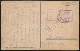 1915 Tábori Posta Képeslap "S.M.S. ADRIA" - Other & Unclassified