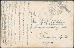 1915 Tábori Posta Képeslap "K.U.K. KRIEGSMARINE / SANKT GEORG", "K.U.K. MARINEFELDPOSTAMT / POLA" - Other & Unclassified