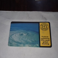 Nambia-products Containing Cfcs Cause Global Warming-(nae-111526227)-(n$10)-(10)-tirage-?-used Card+1card Prepiad Free - Namibia