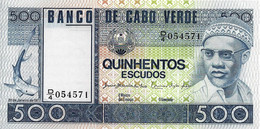 CAP VERT 1977 500 Escudo - P.55a Neuf UNC - Capo Verde