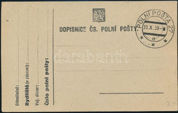 1938 Használatlan Levelezőlap "POLINÍ POSTA 27" Bélyegzéssel - Otros & Sin Clasificación