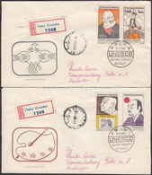 1968 27 Klf Futott FDC, Közte 8 Ajánlott - Sonstige & Ohne Zuordnung