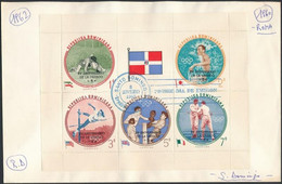 1962 UNESCO Blokk Mi 27-28 A 2 Db FDC-n - Otros & Sin Clasificación