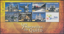 ** 2011 Quito Hét Csodája Kisív Mi 3315-3321 - Other & Unclassified