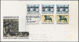 1975 Gyermekekért Blokk Mi 14 FDC - Andere & Zonder Classificatie