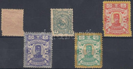 * 1894 Nasreddin Sejk 5 érték Mi 80-81 + 86 + 88 + 90 - Andere & Zonder Classificatie