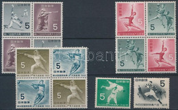 ** 1953-1964 4 Klf Sport Sor, Ebből 3 Négyestömbben - Other & Unclassified