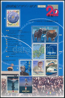 ** 2000 20. Század (XII.) Kisív, 20th Century (XII.) Minisheet Mi 3005-3014 - Other & Unclassified