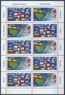 ** 2004 Európai Unió Kisív Mi 844-845 - Andere & Zonder Classificatie