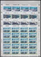 ** 1988 Europa CEPT Közlekedés és Kommunikáció Kisívsor Mi 435-438 - Andere & Zonder Classificatie