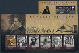 ** 2012 Charles Dickens Kisív Mi 1893 -1898 + Blokk Mi 241 - Altri & Non Classificati