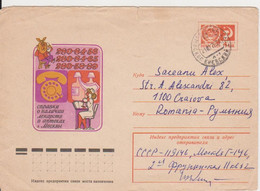 PHONE FOR NON STOP PHARMACIES  MEDICINE POSTAL STATIONERY RUSSIA - Pharmacy